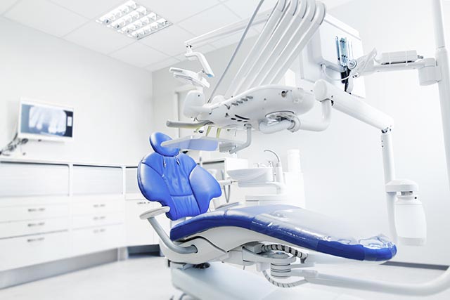 A bright, modern treatment room at Dental Day in Brandon, Florida